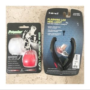 2 NWT lights for biking and running Hind